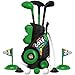 Liberry Toddler Golf Set for Ages 2 3 4 Boys Girls Upgraded Kids Golf Cart with Shoulder Strap Design Outdoor Indoor Sports Toys Birthday Gifts Black - Image 3