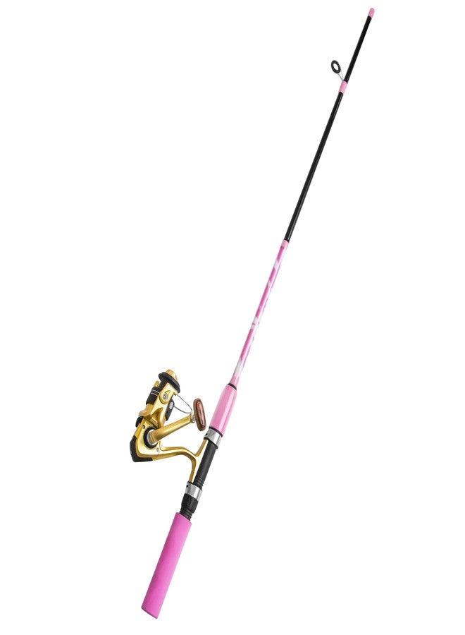 BISONBERG Tournament Quality Spinning Fishing Rod Set With Reel 210Cm - Image 2