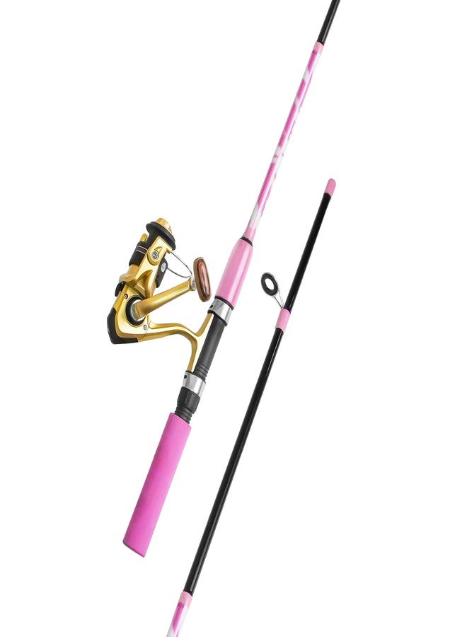 BISONBERG Tournament Quality Spinning Fishing Rod Set With Reel 210Cm - Image 1