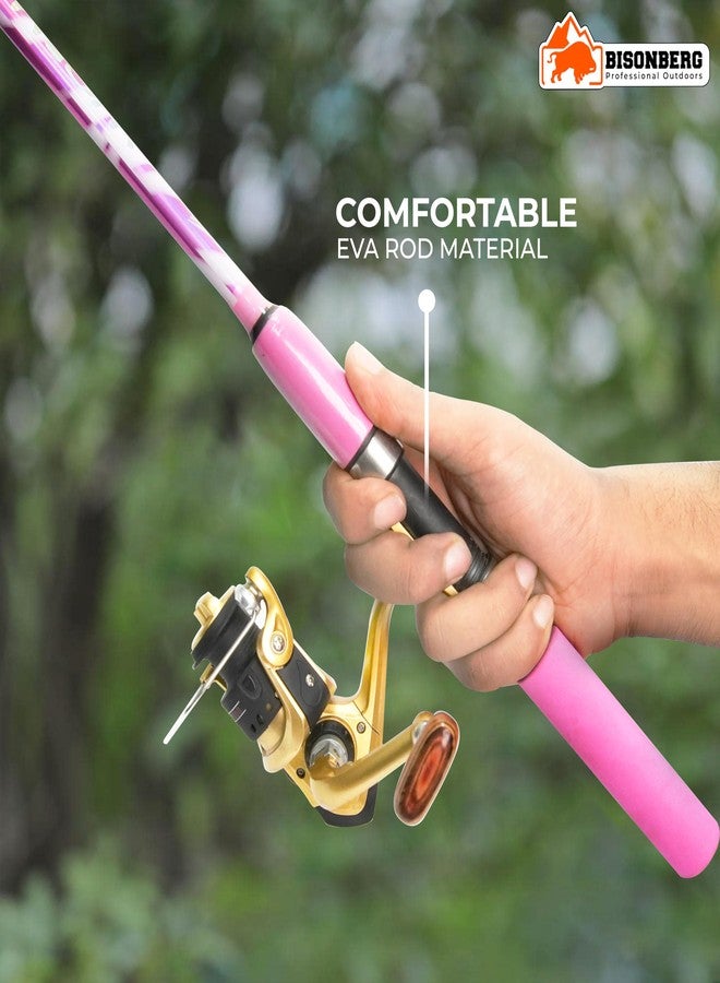 BISONBERG Tournament Quality Spinning Fishing Rod Set With Reel 210Cm - Image 3