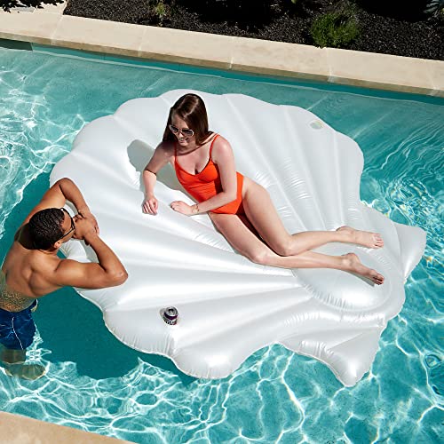 Swimline Seashell Island Extra Large Swimming Pool Float - Image 5