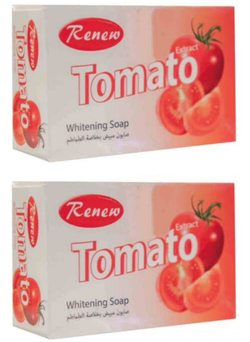 Renew Tomato Extract Whitening Soap 2 pcs  - Image 1