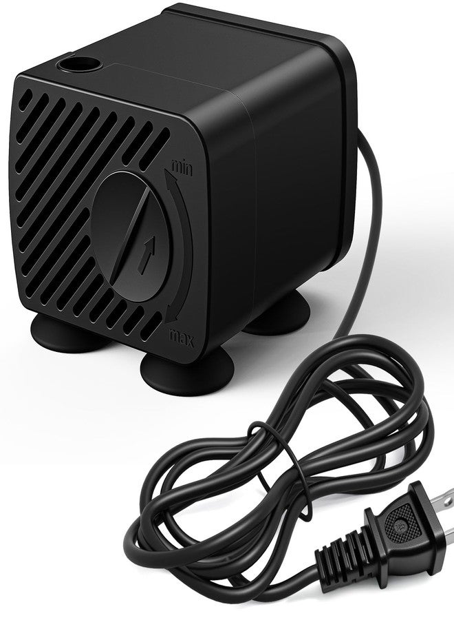Moonorange Mini Submersible Water Pump, Ultra Quiet Water Pump, 300L/H, for Turtle Tank, Fountains, Aquariums (5W, 79GPH) - Image 1