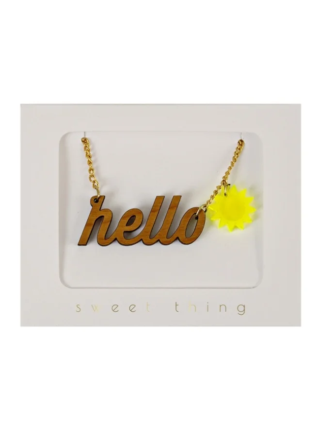 ميري ميري Hello Sunshine Necklace