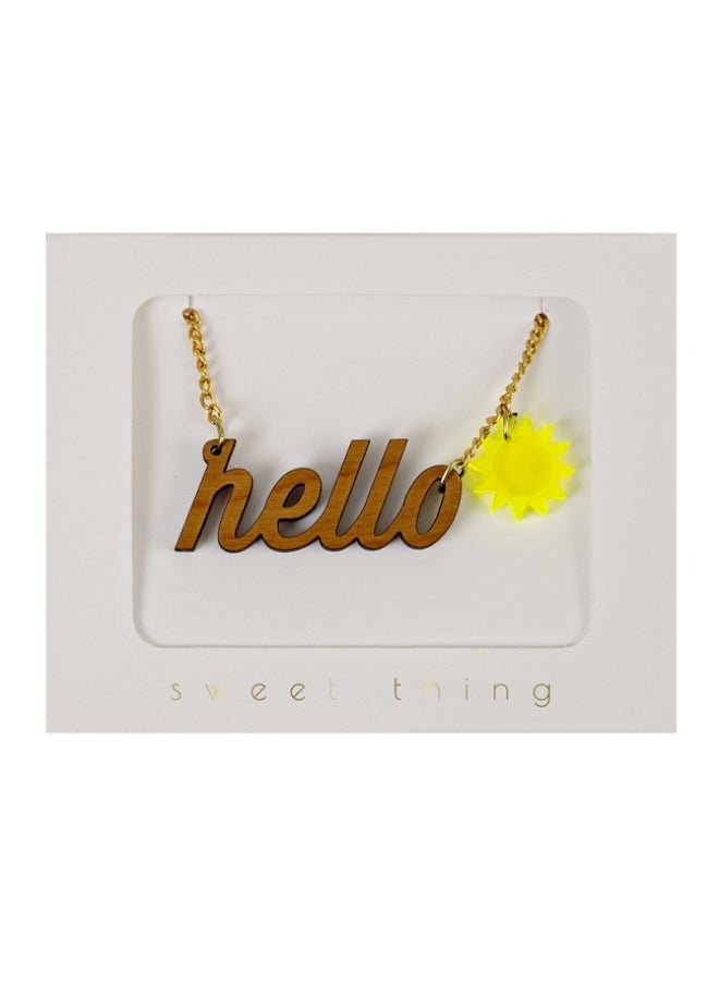 Meri Meri Hello Sunshine Necklace