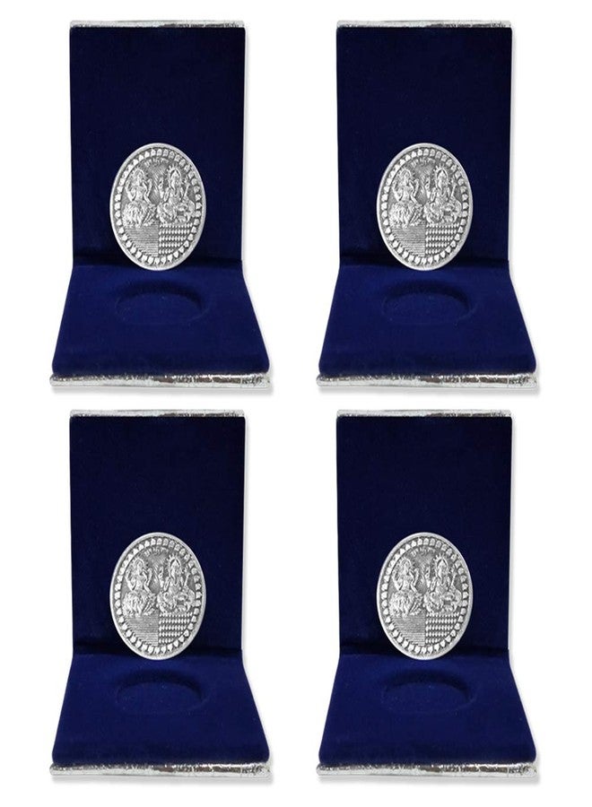 NINE10 German Silver Plated Coins with Velvet Box, 10 g -Pack of 4 - Image 1