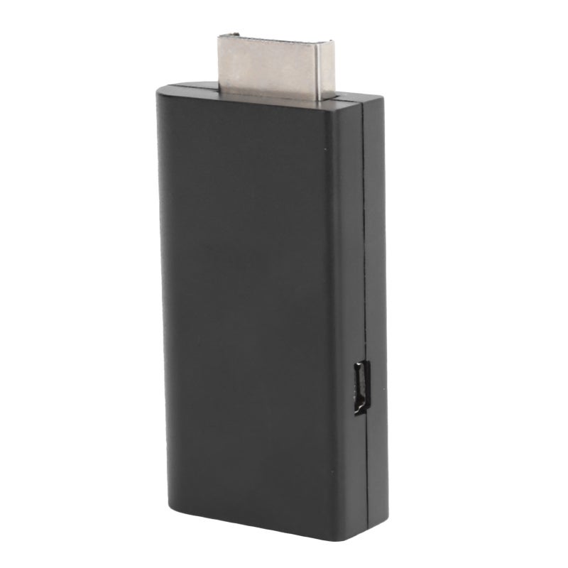PS2 To HDMI Converter: Black, Plug And Play, Lossless Video Transmission - USB Power Supply, Analog Audio Output for Late Night Gaming, Supports 480I 576I 480P PS2 Display Modes - Image 2