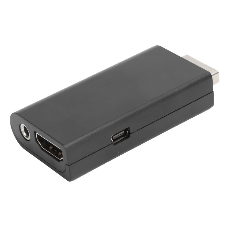 PS2 To HDMI Converter: Black, Plug And Play, Lossless Video Transmission - USB Power Supply, Analog Audio Output for Late Night Gaming, Supports 480I 576I 480P PS2 Display Modes - Image 3