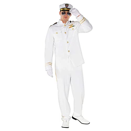 Morph Sailor Costume Men, Captain Outfit, Mens Sailor Costumes, Yacht Captain Costume, Halloween Costumes For Men, X - Large - Image 1