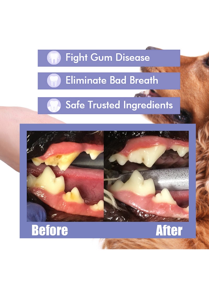 ييبونغ بخاخ تنظيف الأسنان للقطط والكلاب يزيل بقع الأسنان وينعش التنفس - Image 3