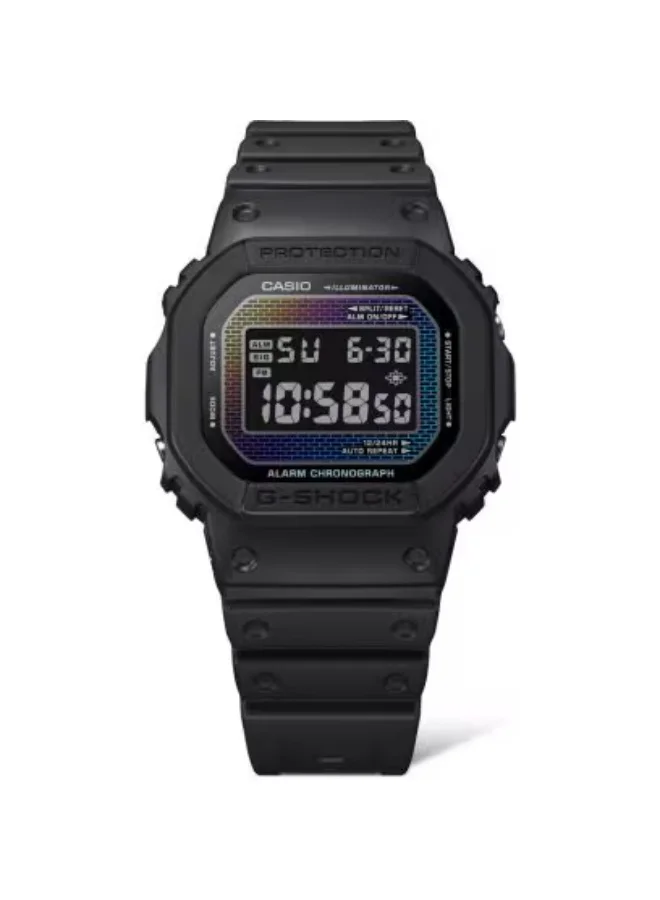 جي شوك ساعة رقمية رجالية من الراتنج DW-5600RW-1DR - 42.8 مم