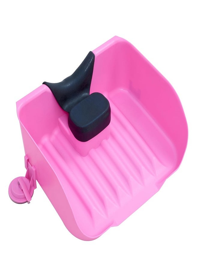 Nolasalon Portable Shampoo Basin for Kids, Baby, Children,Tear Free Hair Washing Basin Tray at Home (Pink) - Image 1