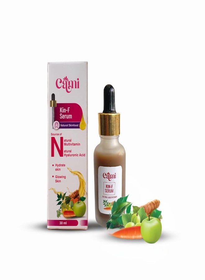 كا-مي سيروم كامي كين-إف الطبيعي متعدد الفيتامينات، 30 مل، مع حمض الهيالورونيك، تركيبة لتفتيح وترطيب البشرة - Image 1