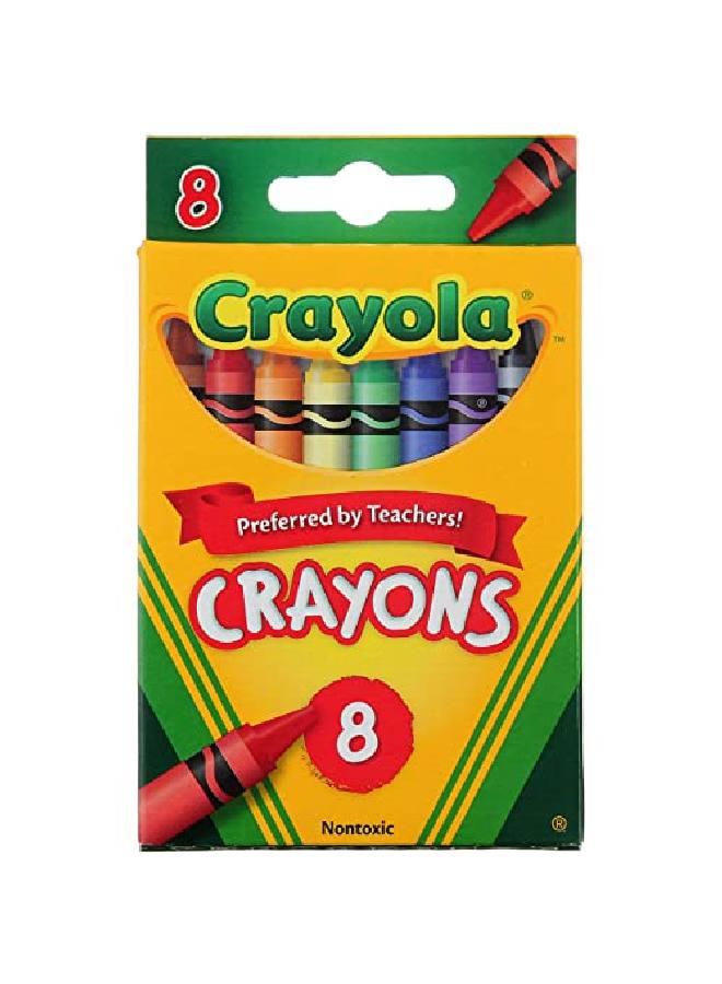 Crayola Crayon 8Pk Bx - Image 1