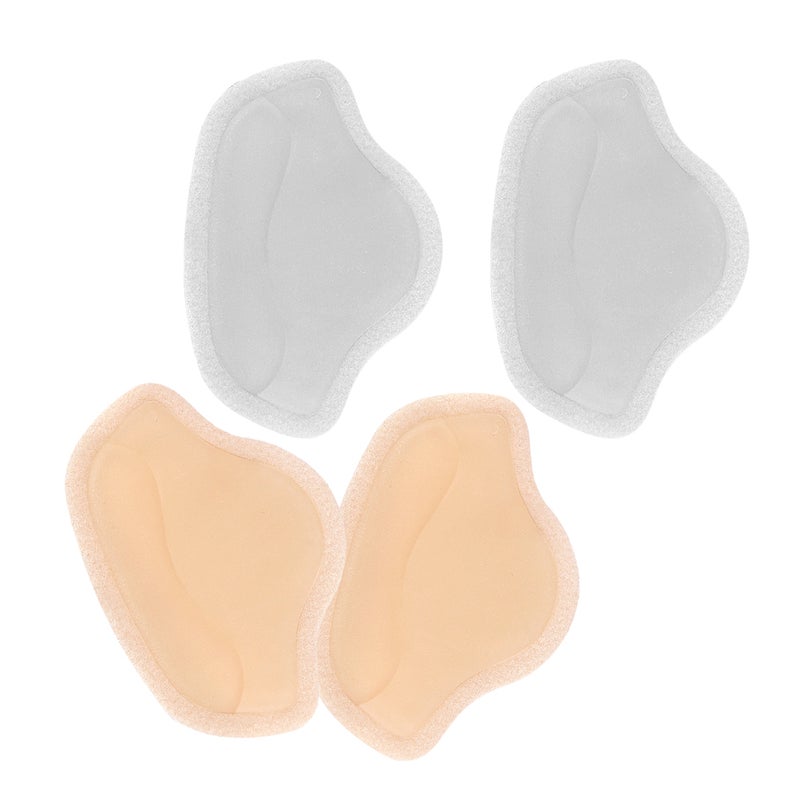 2 Pairs Convenient Heel Pads Wear-resistant Heel Cushions Replaceable Heel Stickers - Image 1