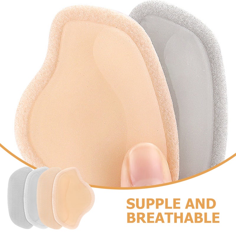 2 Pairs Convenient Heel Pads Wear-resistant Heel Cushions Replaceable Heel Stickers - Image 2