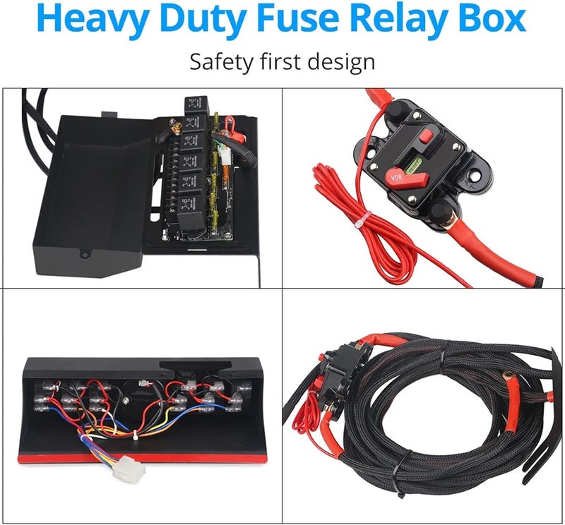 Wivplex 6 Rocker Switch Panel for Jeep Wrangler JK JKU - Image 3