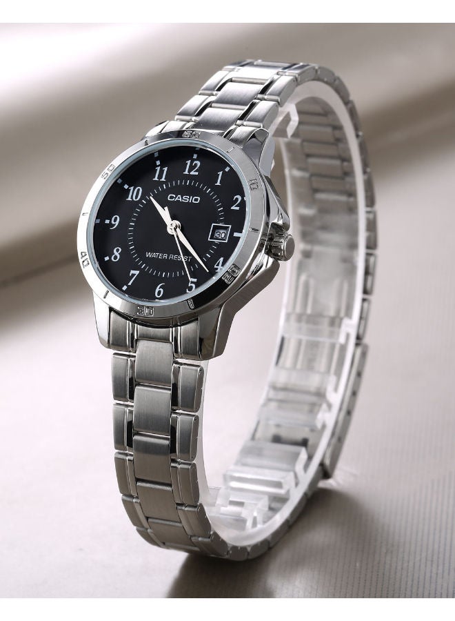 CASIO Stainless Steel Analog Wrist Watch LTP-V004D-1BUDF - Image 4