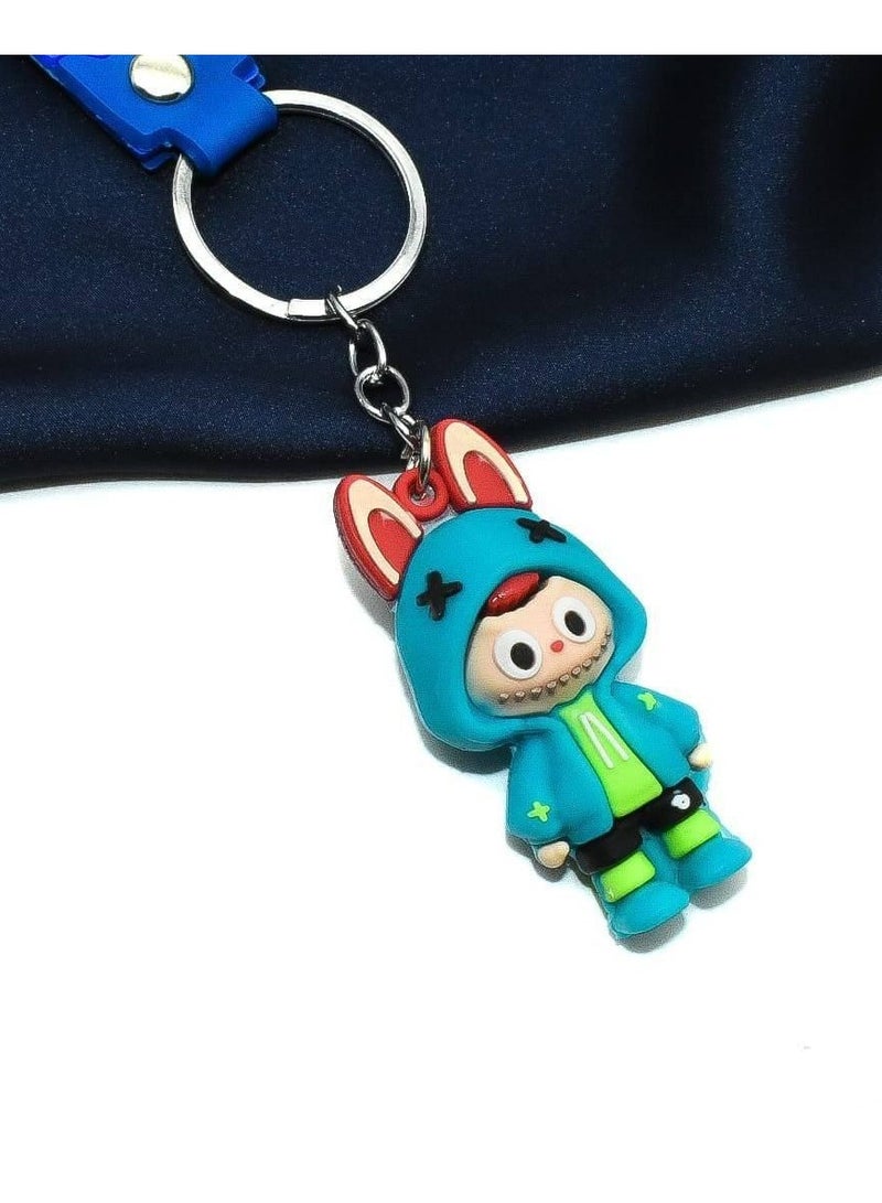 Generic (2 pcs) Labobo Keychain - Cute Cartoon Keychain - 3D - Unique Pendant - Rubber Toys - Backpack Hanger - Bag Decoration - Birthday Gifts - Colors Unspecified - Image 4