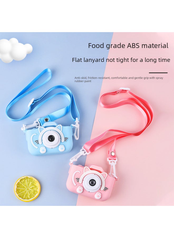 Generic Children's Camera HD SLR Micro Single Digital Camera Student Party Big Head Sticker Video Recorder Camera Toy-Body Color:X200 Single Photograph-HD Cardless Photograph 2000W Pixel-Pink  - Image 5
