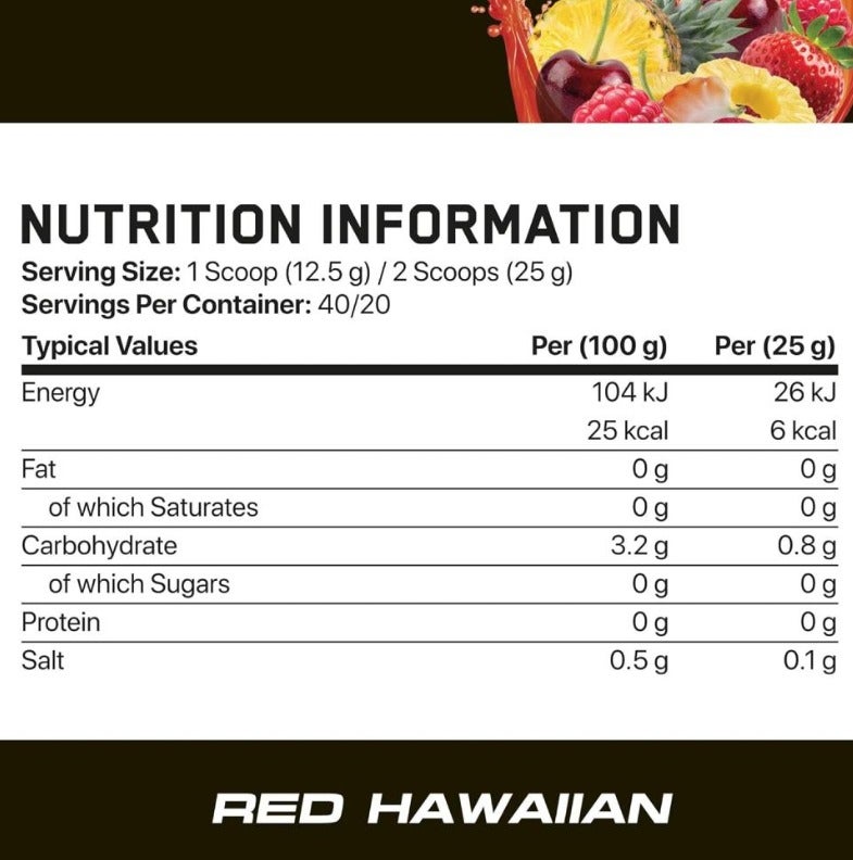 appliednutrition Applied Nutrition ABE Pump Non-Stim Pre-Workout Red Hawaiian 500g, 40 Servings - Image 3