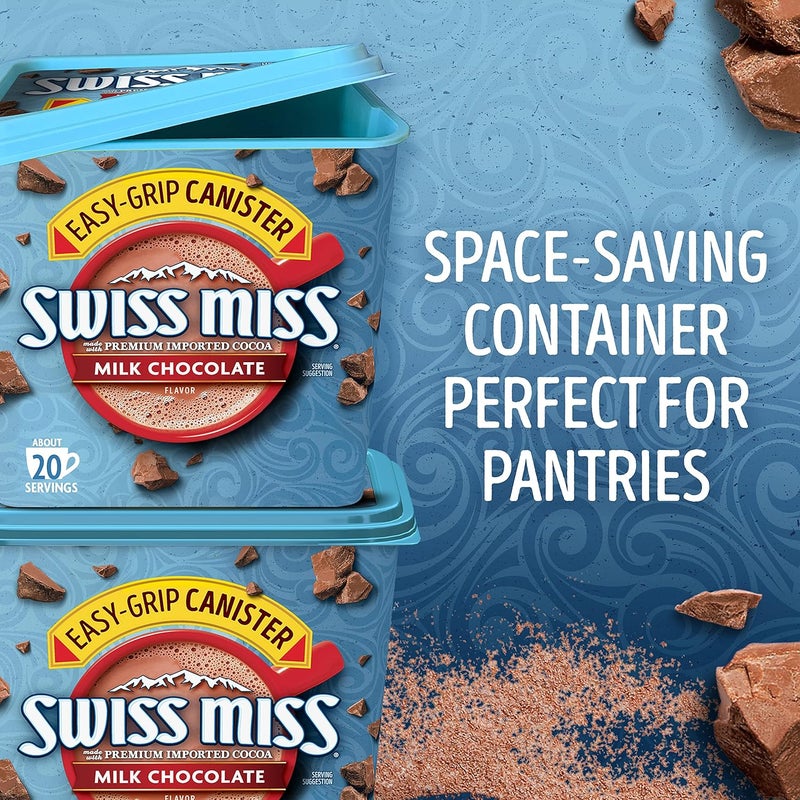 Swiss Miss خليط كاكاو ساخن بالشوكولاتة الحليب من سويس ميس في علبة - Image 5