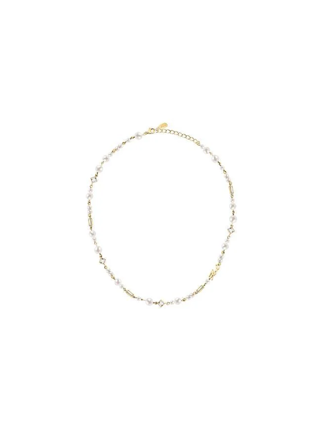 Karl Lagerfeld  Klayr17 Pearl Necklace for Women | Best Price UAE