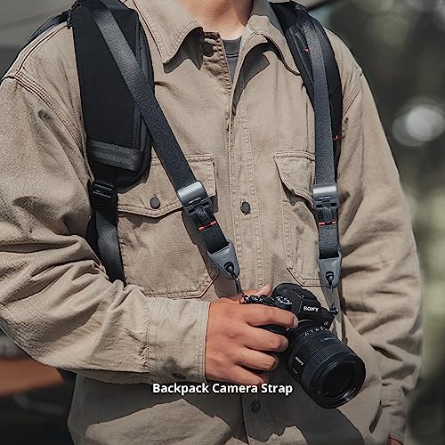 PGYTECH Backpack Camera Strap for Photographers Quick Release Camera Strap for Backpack for DSLR SLR Cameras - Image 3