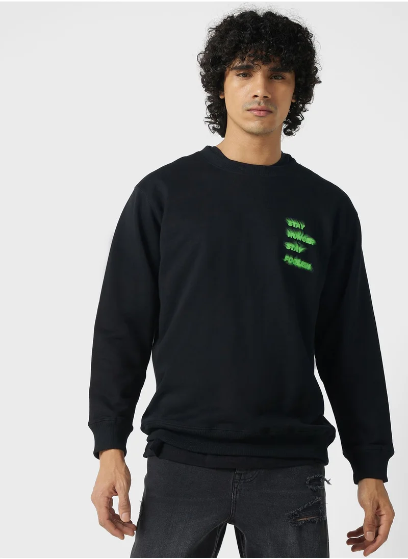 OFF LIMITS Graphic Sweater