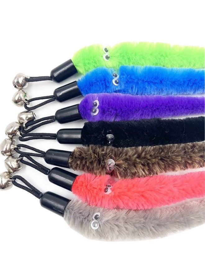 TIENAILING Cat Worm Toy Refills Cat Wand Replacement Worms, 12 PCS Cat Worms Refill, Cat Wand Attachments Worm for Cat Toys - Image 3