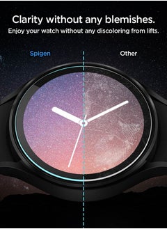 Spigen Glastr Ez Fit for Samsung Galaxy Watch5 Pro Tempered Glass Screen Protector - 2 Pack  - Image 5