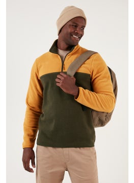 Buratti Regular Fit Zippered Stand Collar Winter Fleece Men's Fleece 5906016  - Image 3