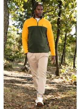 Buratti Regular Fit Zippered Stand Collar Winter Fleece Men's Fleece 5906016  - Image 2