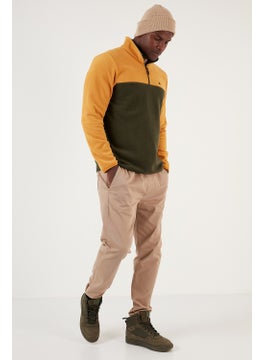 Buratti Regular Fit Zippered Stand Collar Winter Fleece Men's Fleece 5906016  - Image 4