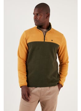 Buratti Regular Fit Zippered Stand Collar Winter Fleece Men's Fleece 5906016  - Image 5
