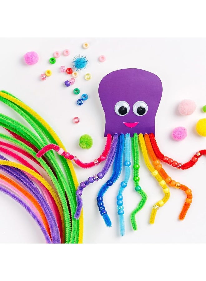 Dan&Darci دان ودارسي خزنة الفنون والحرف - مجموعة مستلزمات الحرف في صندوق للأطفال من عمر 4 5 6 7 8 9 10 11 و 12 سنة للبنات والأولاد - مجموعات أدوات الحرف - أفكار هدايا عيد الفصح لنشاطات الفنون للأطفال - Image 5