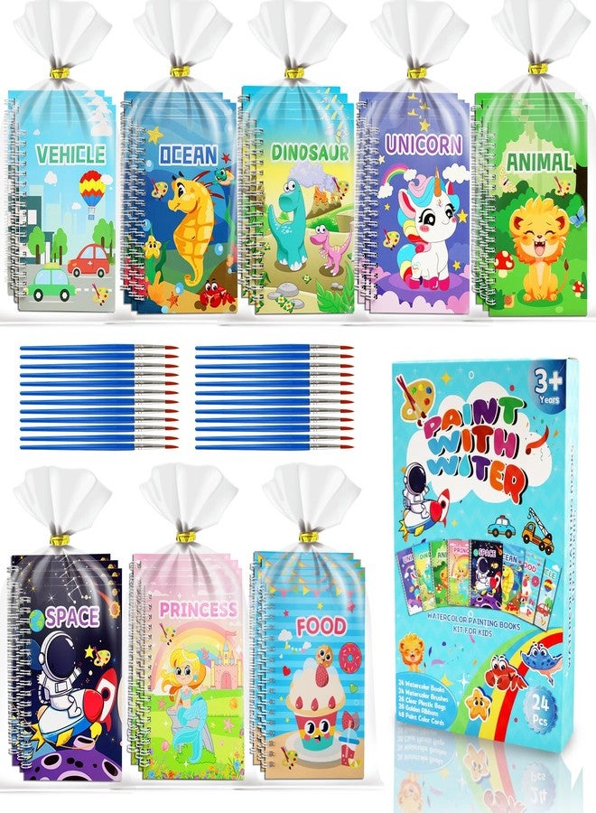 Elover Water Coloring Book for Kids Party Favors Bulk Goodie Bag Stuffers School Activities Kids Ages 4-8 Birthday Arts and Crafts Classroom Halloween Party Favors 24 Pack - Image 1