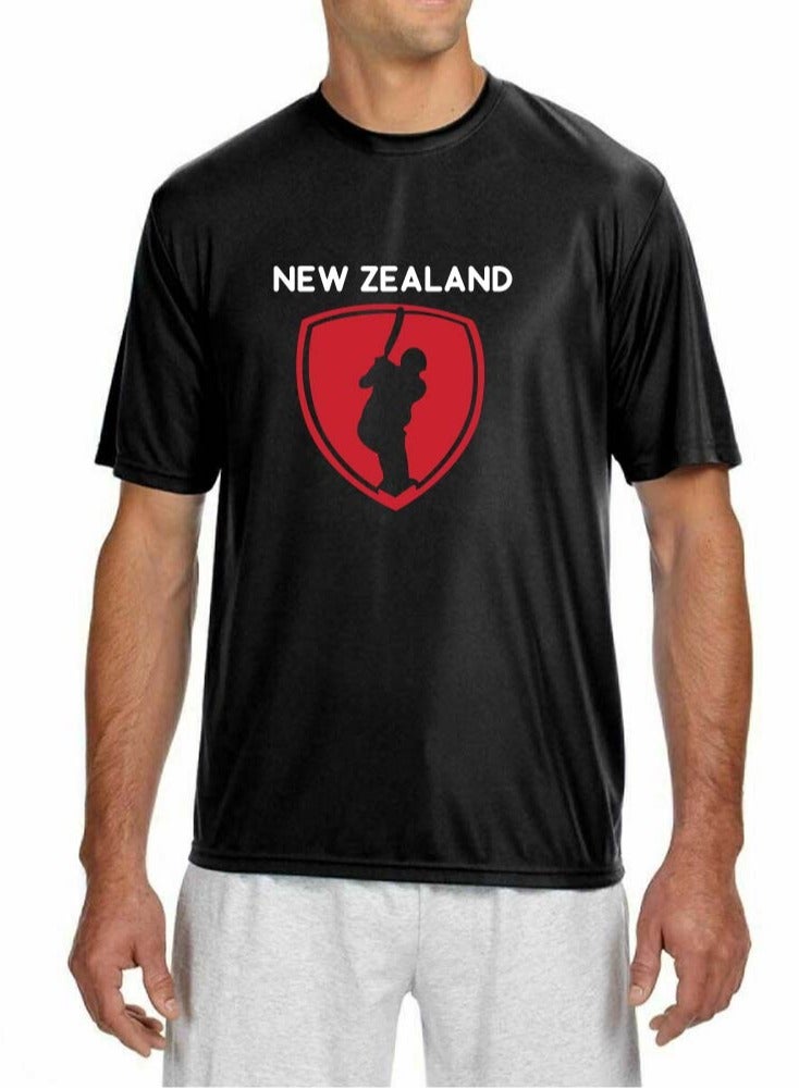 New Zealand Unisex Sports Jersey Dry-Fit T-shirt for Adults, Drawstring Bag, Cap, and Scarf - Perfect for New Zealand Fans  - Image 2