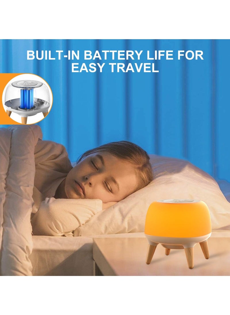 Generic - Sleep Sound White Noise Machine, with 8 Soothing Sounds 3 Modes Adjustable Night Light, Breathing Light Sleep Machine for Sleeping, USB C Rechargeable Portable for Baby Kids Adults - Image 1
