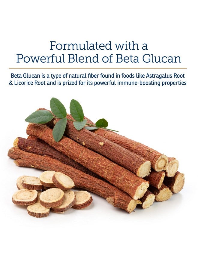 ركس فيتامينز فيتامينات Rx GlucaMune Forte - مكمل غذائي لدعم مناعة الكلاب والقطط مع بيتا جلوكان - فيتامينات يومية للكلاب والقطط للقطط المنزلية - 60 قرصًا - Image 4