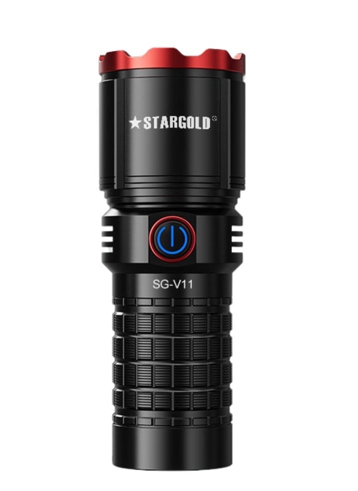 Stargold Rechargeable LED Flashlight Germany Technology 40W LED 11000mAh Rain Proof LED Light - Image 4