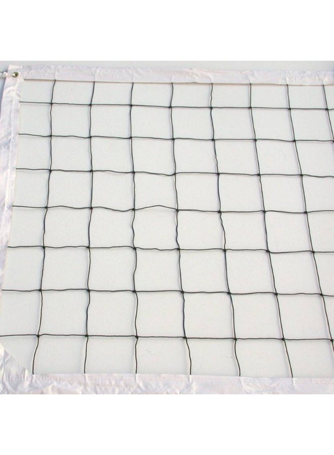ProZone Sporting ProZone Sporting Nylon Black 1.5 mm Volleyball Net Volleyball Net  (White) - Image 2