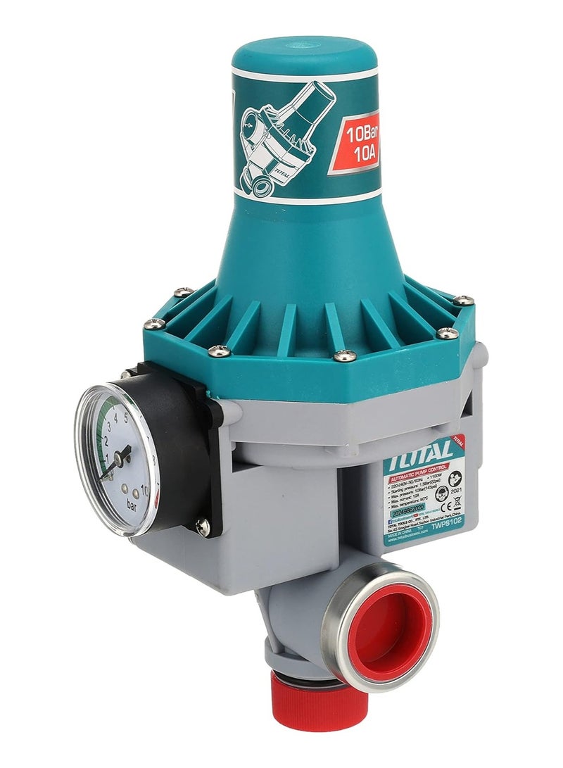 Total Flammak Automatic Total 10A 10 Bar with TWPS102 Water Disconnection and Operation Control Meter - Image 1