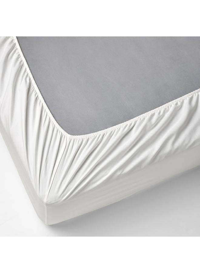 erorex Fitted Sheet White 140X200 Cm - Image 4