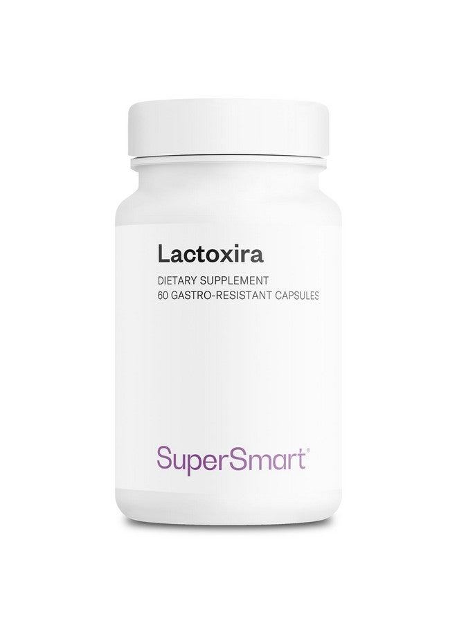 Supersmart - Lactoxira (High Potency) - 8-in-1 Probiotic Complex Supplement - Advanced Formula for Women & Men - with Lactobacillus Casei, Brevis | Non-GMO & Gluten Free - 60 DR Capsules - Image 1