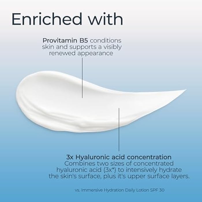 Eucerin Face Immersive Hydration Night Cream with Hyaluronic Acid and Provitamin B5, Face Moisturizer Smooths Fines Lines and Wrinkles, Holiday Gifts for Self Care, 2.5 Oz Bottle - Image 5