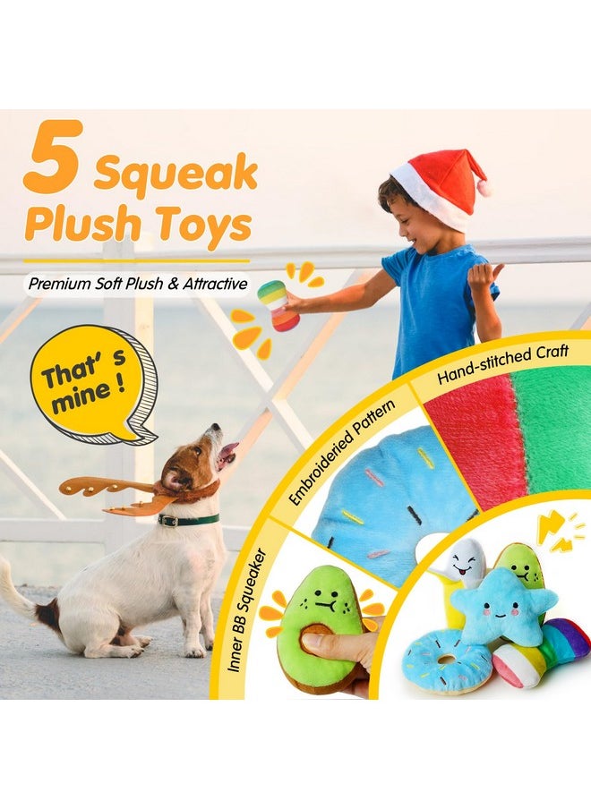 Zeaxuie - 25 Pack Luxury Dog Chew Toys For Puppy, Dog Toys With Ropes Puppy Chew Toys, Treat Ball And Squeaky Puppy Toys For Teething Small Dogs - Image 1