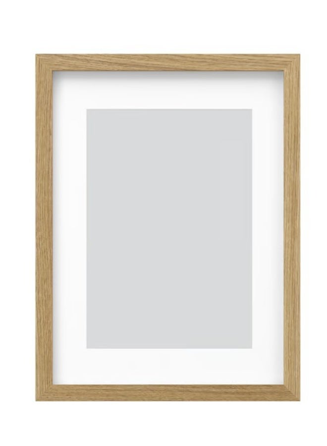 إطار، بتأثير خشب البلوط، 30 × 40 سم - Image 1