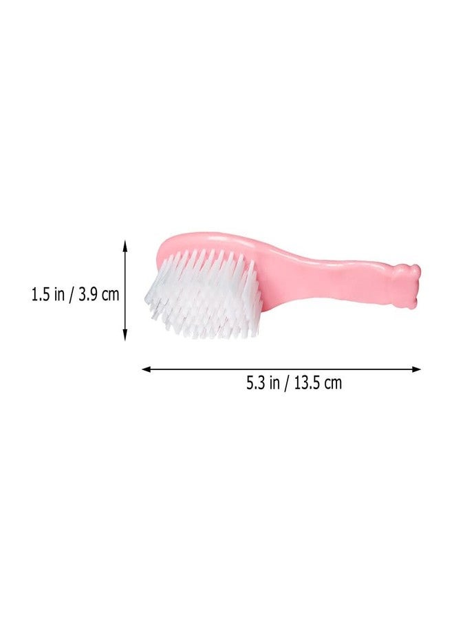 ERINGOGO 10pcs Baby Hair Brushes Set - Baby Soft Bristles Massage Brush Cradle Cap Hair Scalp Grooming Small Comb for Newborns Toddlers Boys Girls - Image 2