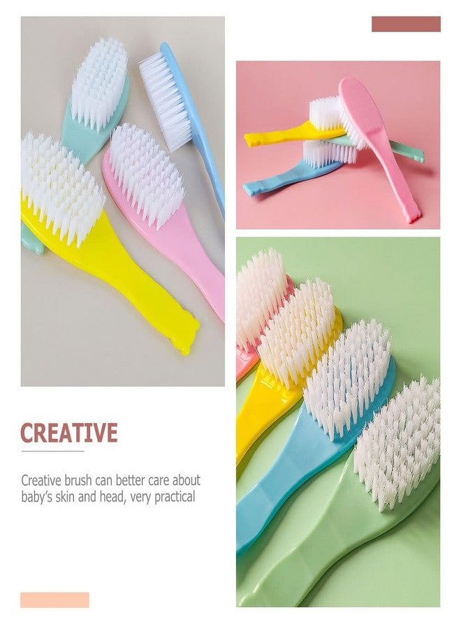 ERINGOGO 10pcs Baby Hair Brushes Set - Baby Soft Bristles Massage Brush Cradle Cap Hair Scalp Grooming Small Comb for Newborns Toddlers Boys Girls - Image 5